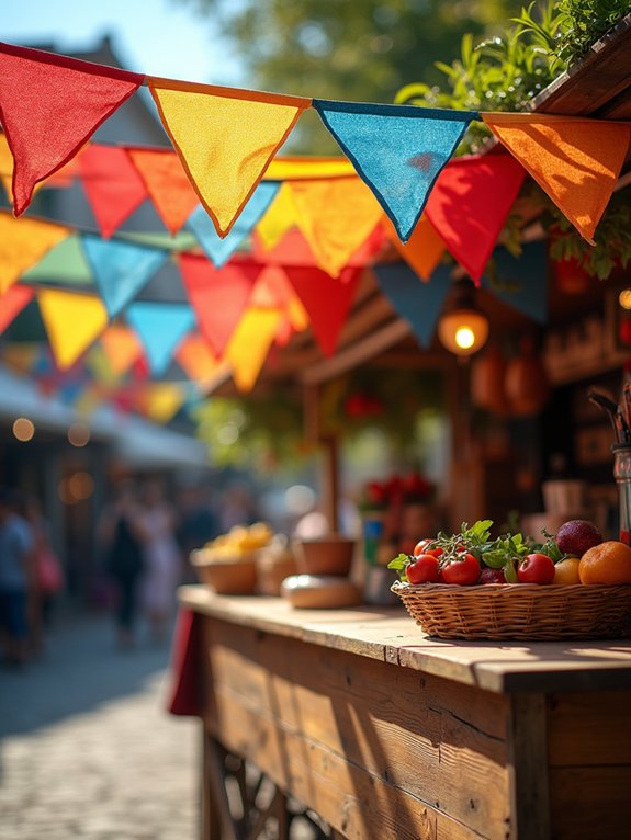 vibrant weather resistant decorations