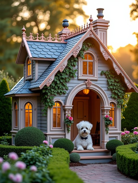 victorian style dog house design