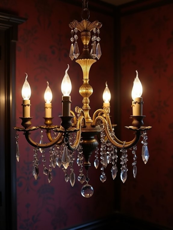 vintage brass lighting elegance