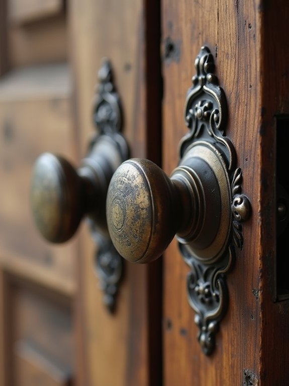vintage charm for doors