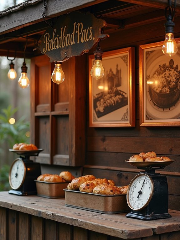 vintage culinary visual storytelling