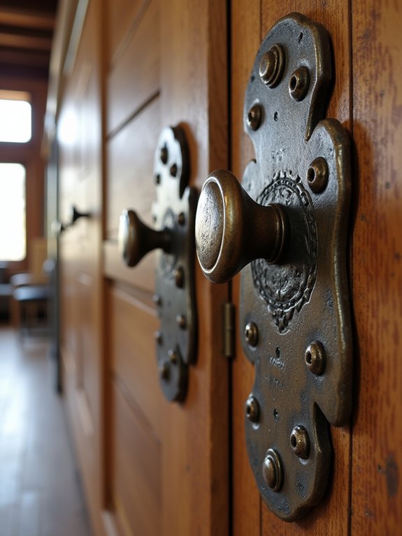 vintage hardware for character