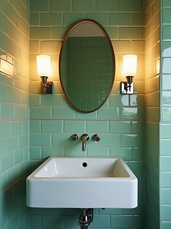 vintage lighting for bathrooms
