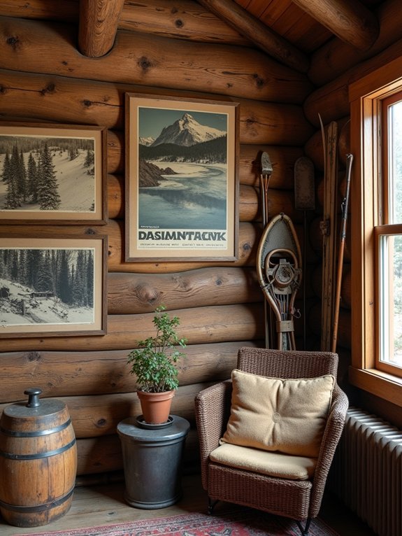 vintage mountain art collection