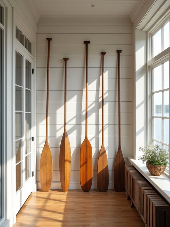 vintage nautical wall display
