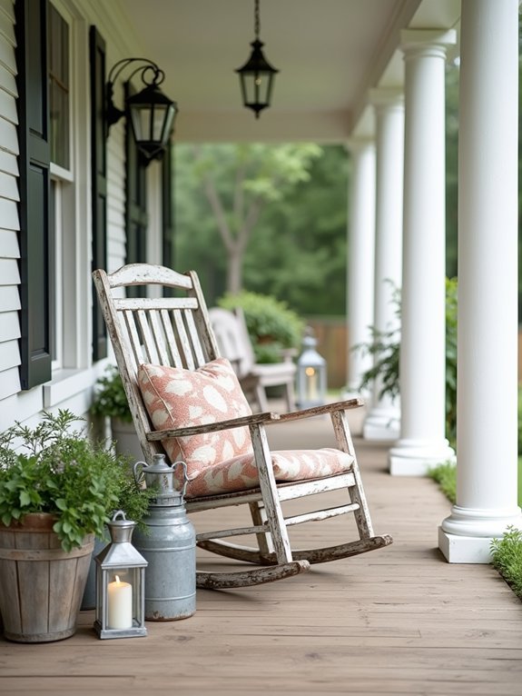 vintage rocking chairs charm