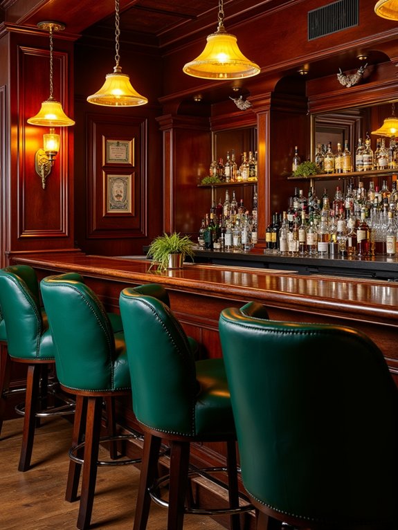 warm inviting pub atmosphere