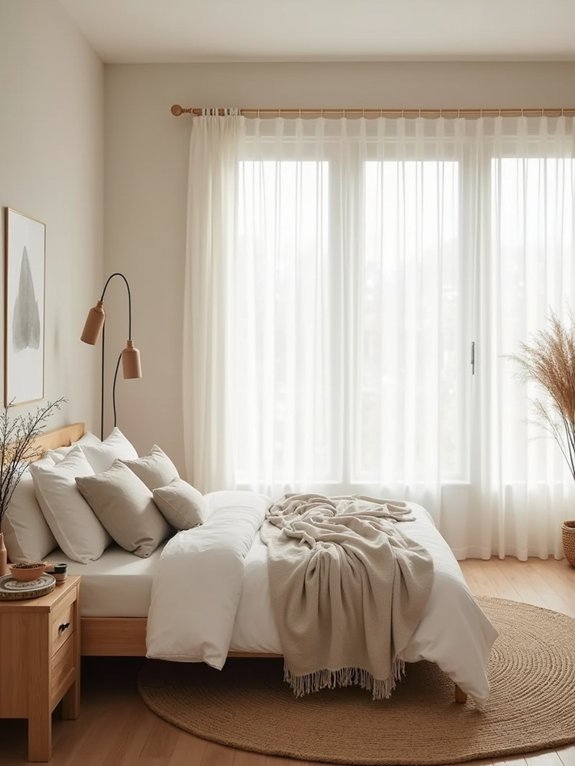 warm minimalism with natural textures