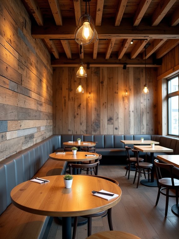 warmth and authenticity through wood