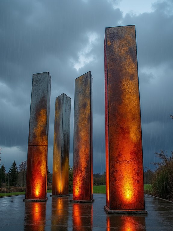 weather resistant outdoor art