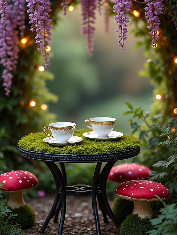 whimsical tea party sanctuary