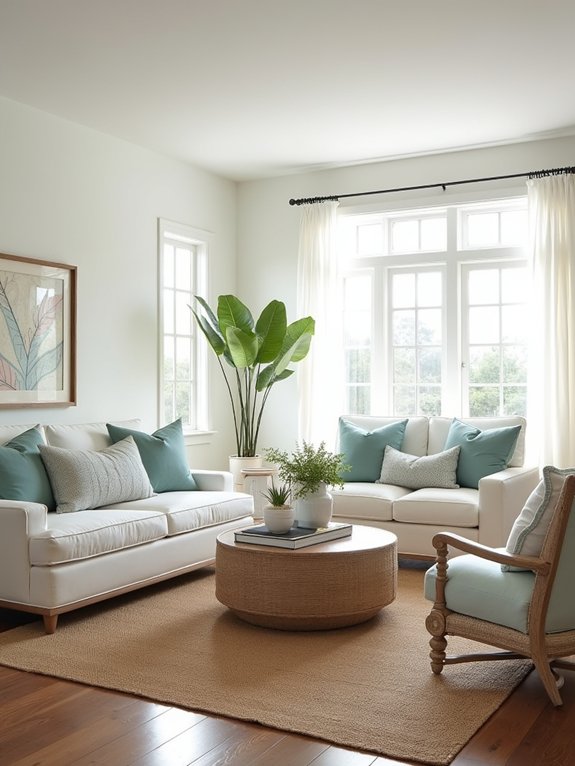 whitewashed coastal furniture charm
