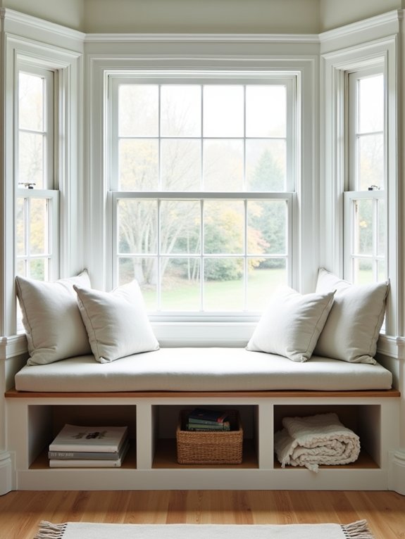 window seat storage solutions
