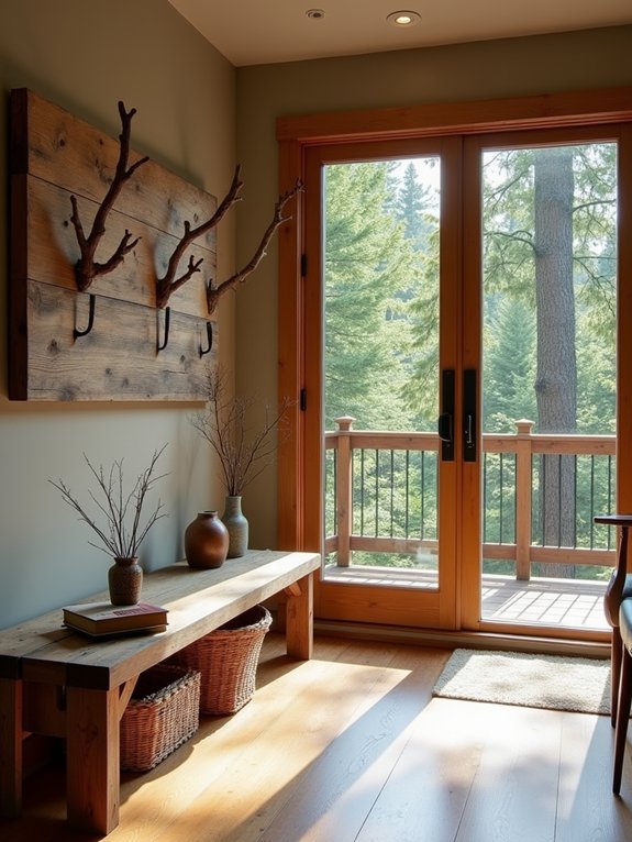 woodland inspired decorative accents