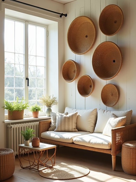 woven baskets for storage