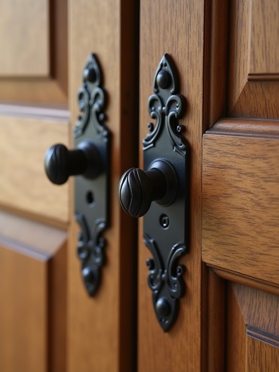 wrought iron home accents