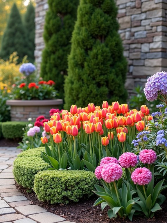 year round garden color planning