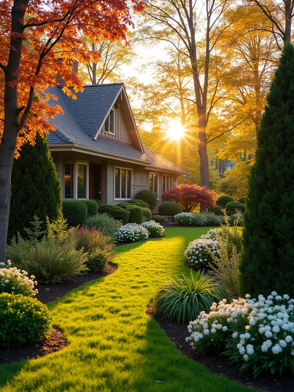 year round landscape design interest