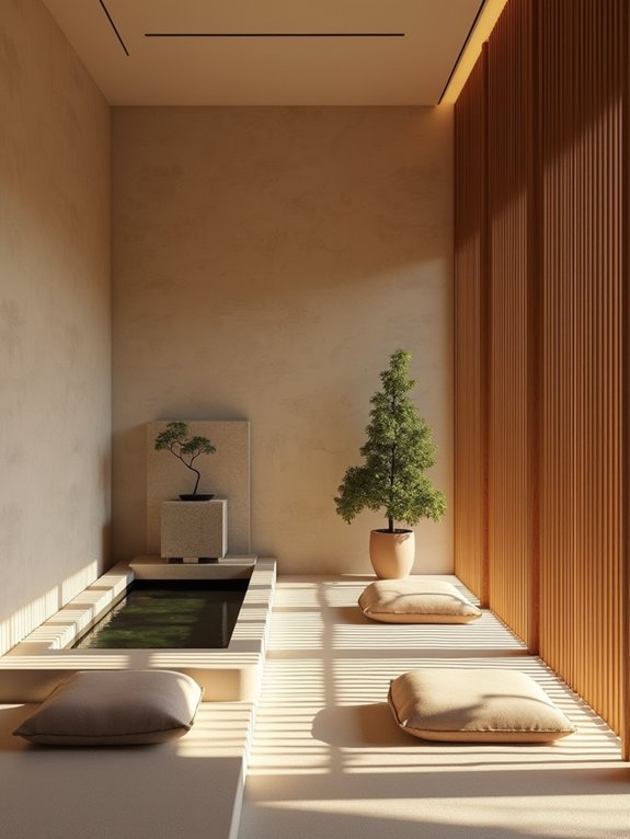 zen inspired tranquil relaxation corners