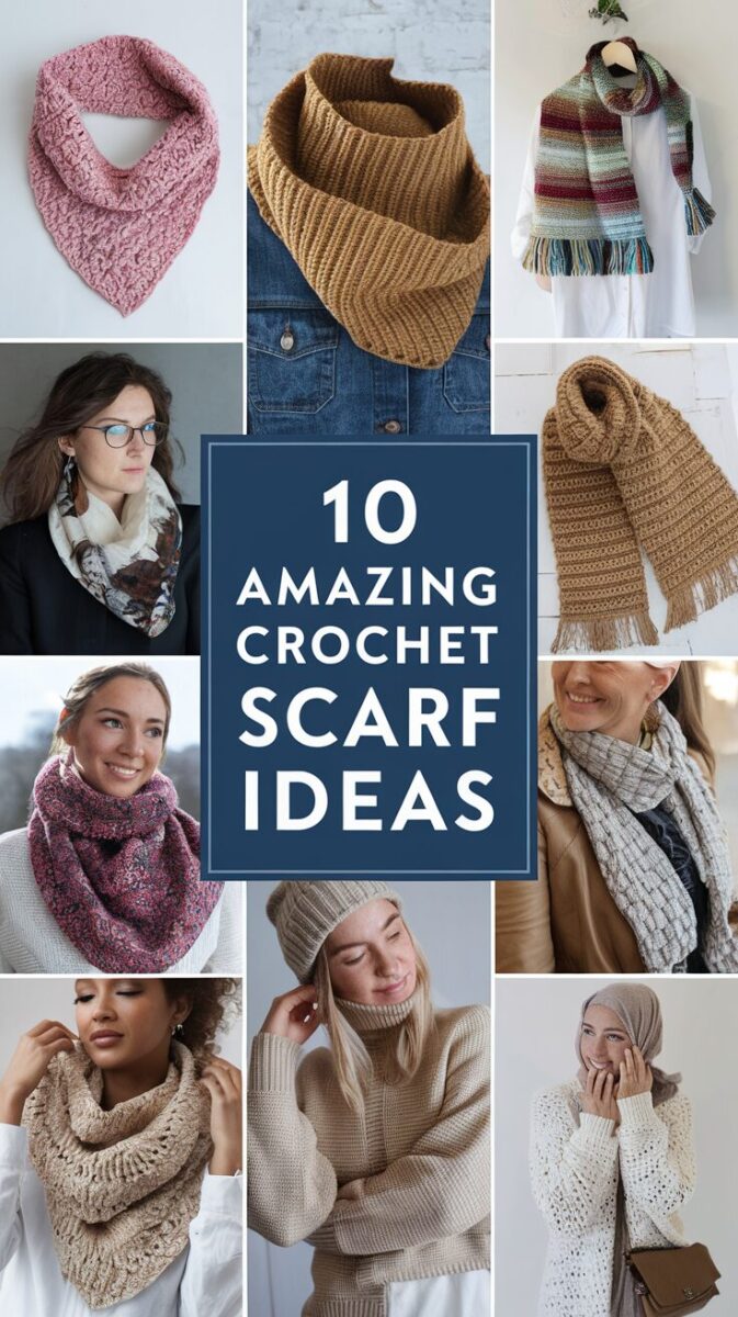Crochet Scarf Ideas