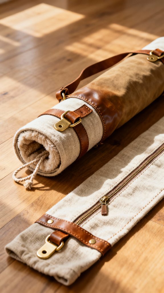 adjustable canvas yoga sleeve
