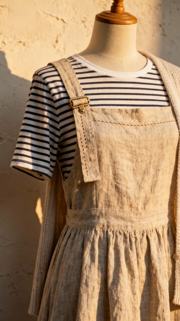 adjustable strap versatile midi dress