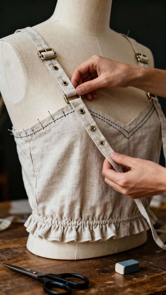 adjustable straps for comfort