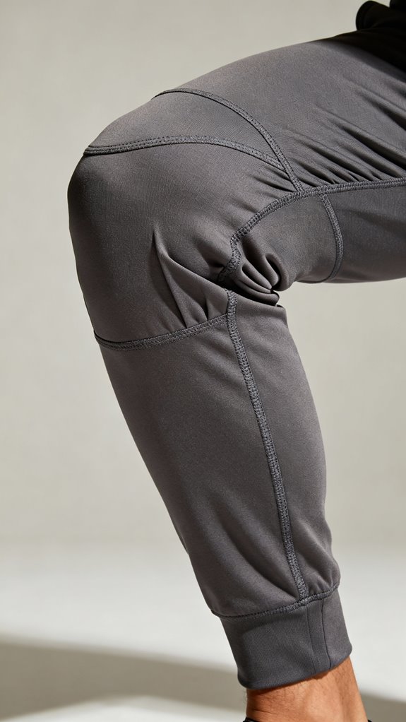 articulated knee sweatpants benefits