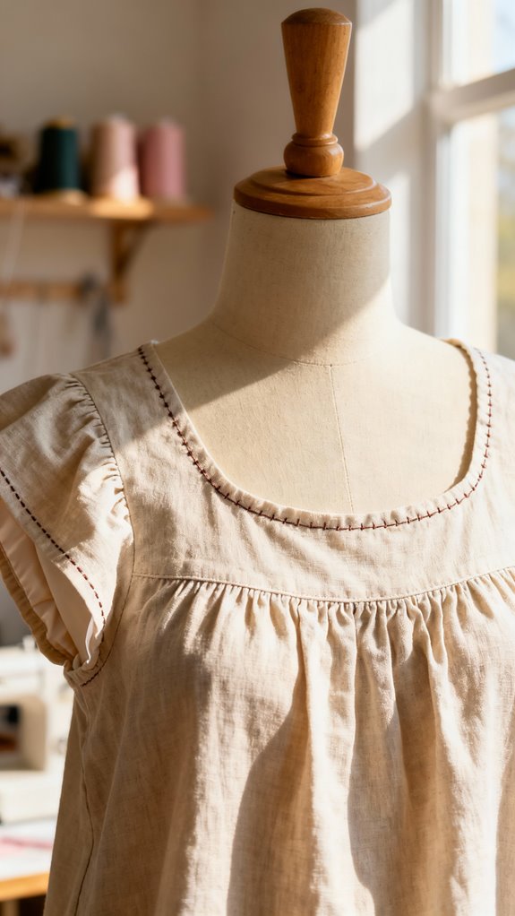 babydoll top construction techniques