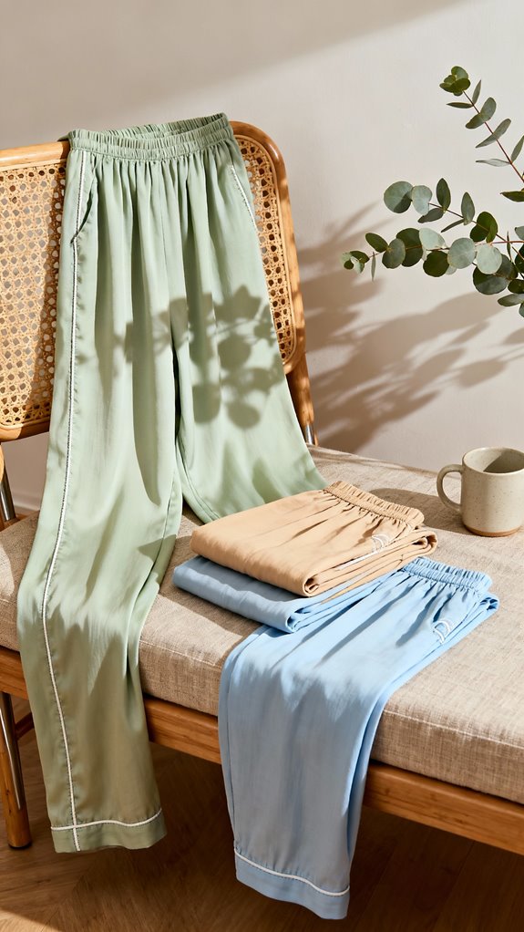bamboo blend summer pants