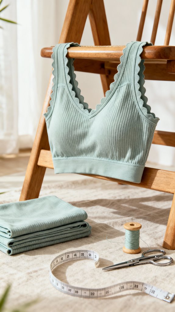 bamboo bralette for sensitivity