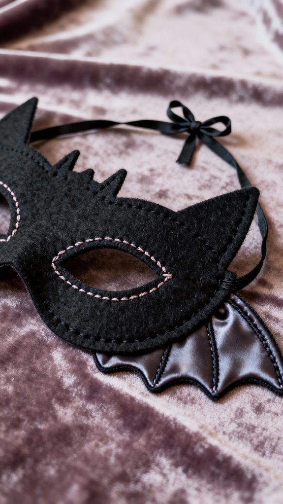 bat eye mask sewing tips
