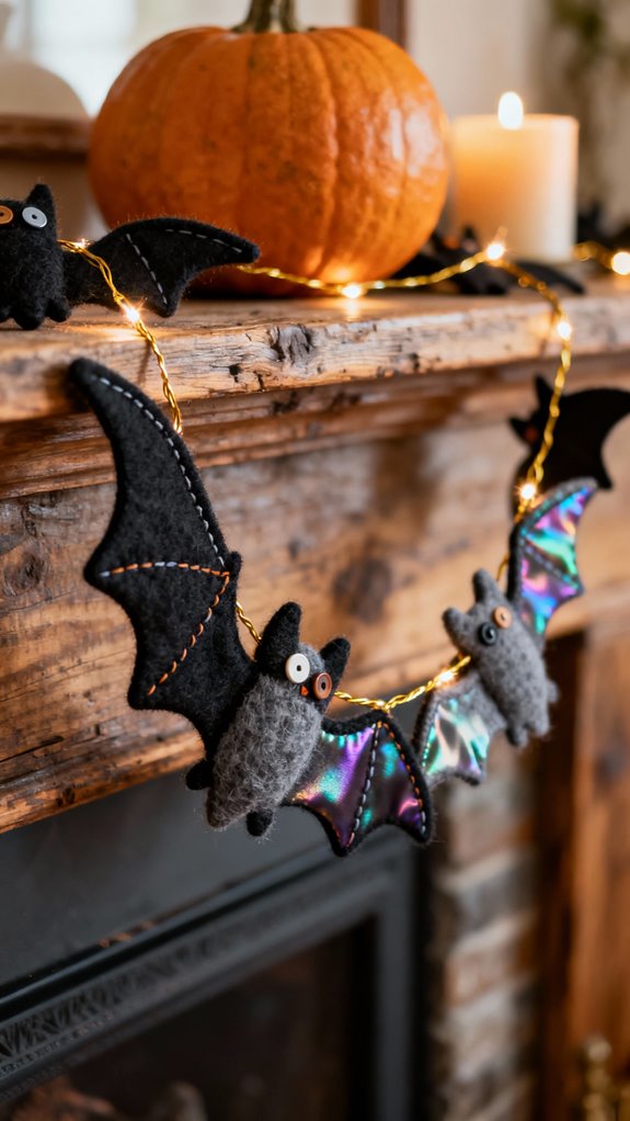 bat garland diy instructions