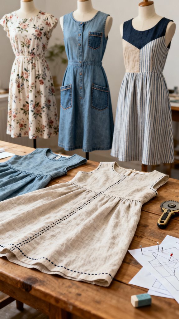beginner friendly a line dress