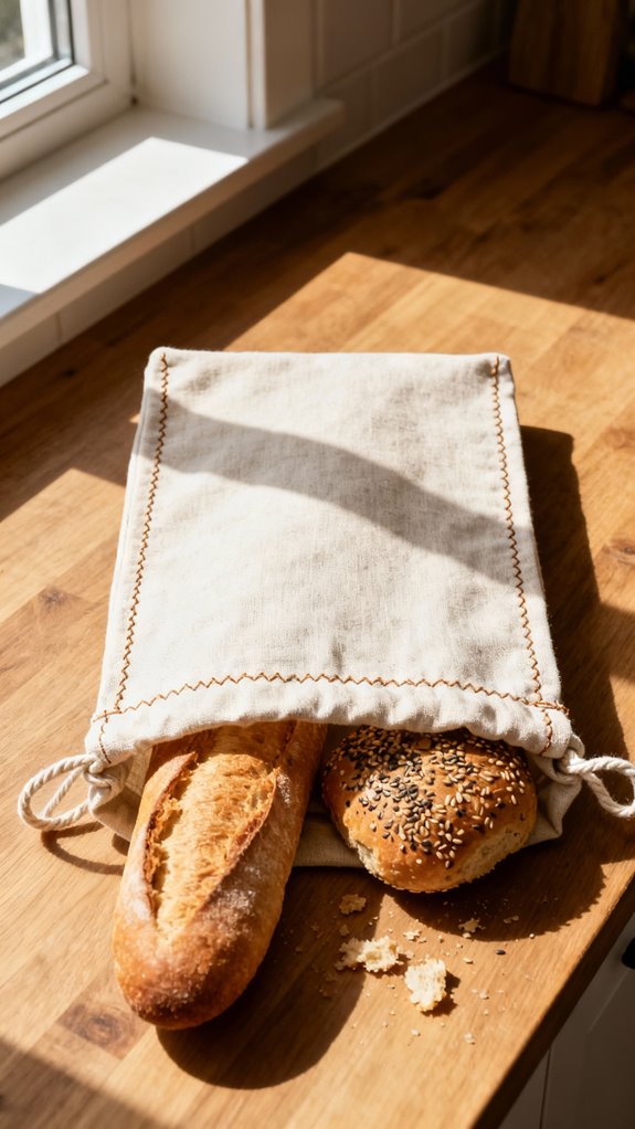 beginner friendly bread bag tutorial