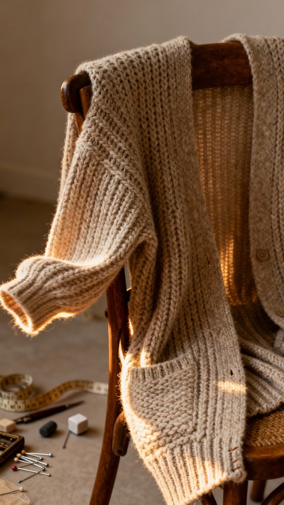 beginner friendly cardigan pattern