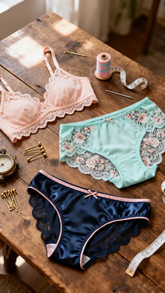 beginner friendly lace underwear sewing