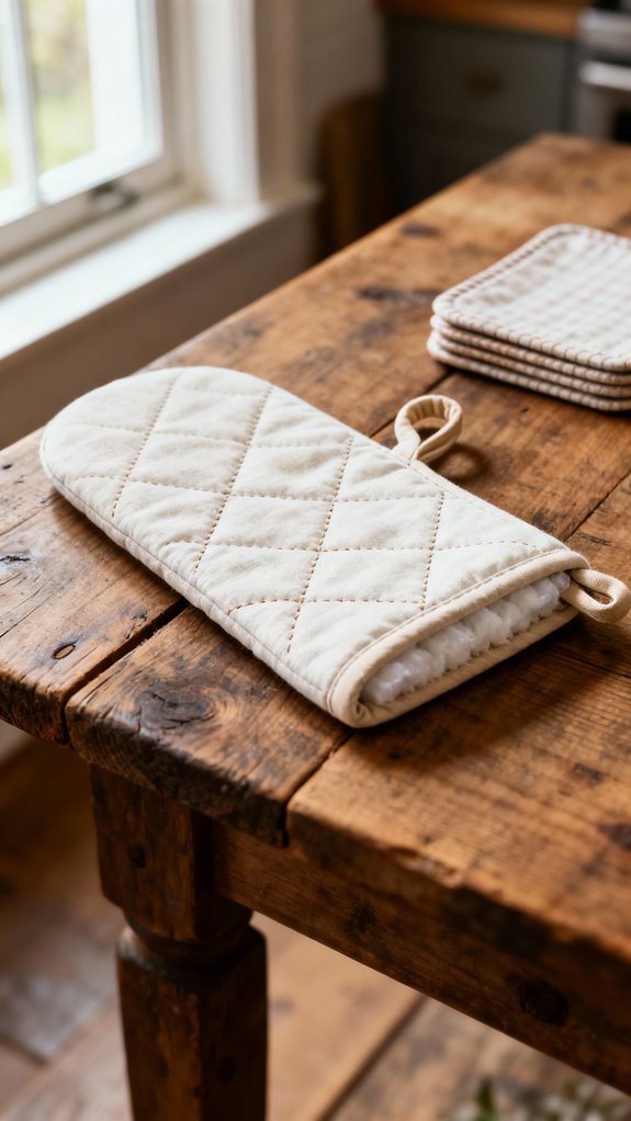 beginner friendly oven mitt project