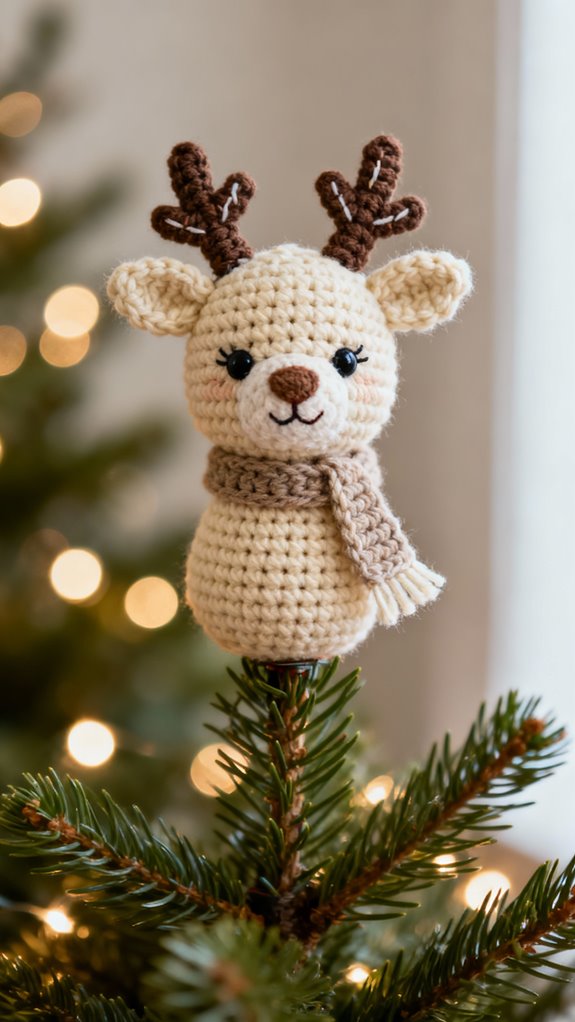 beginner friendly reindeer decoration
