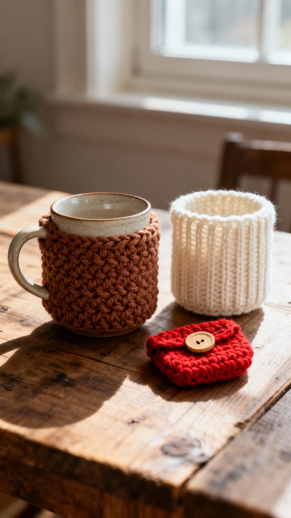beginner friendly single crochet cozy