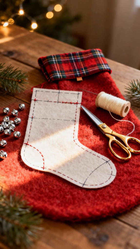 beginner friendly stocking sewing pattern