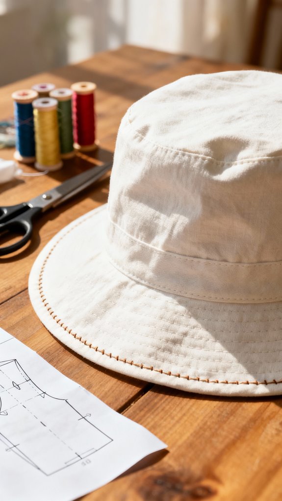 beginner friendly sun hat project