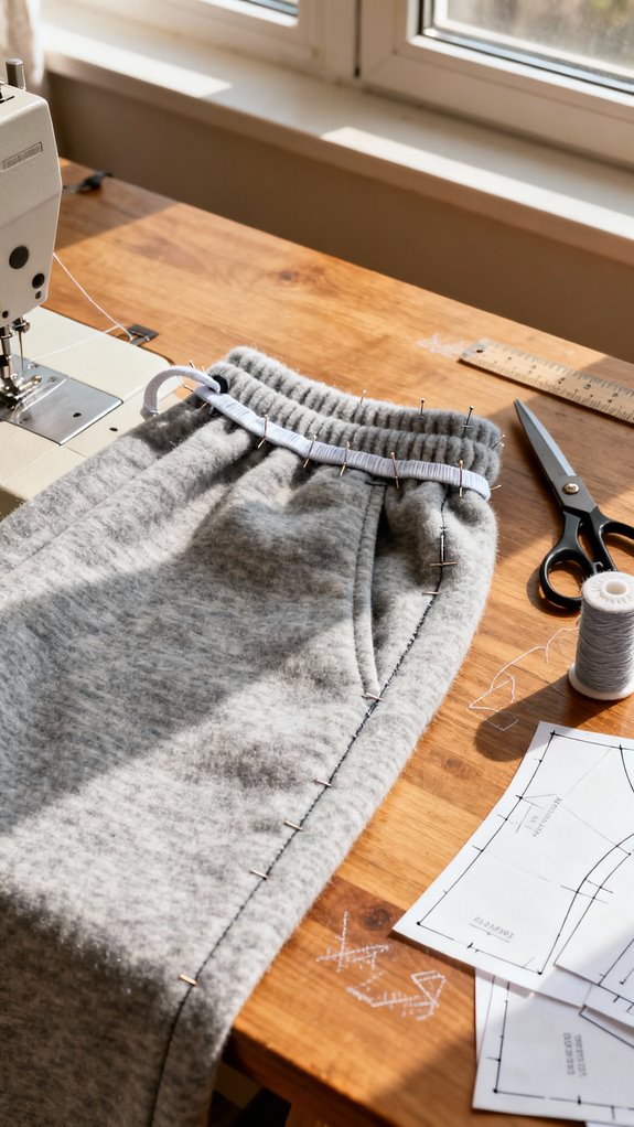 beginner friendly sweatpants project
