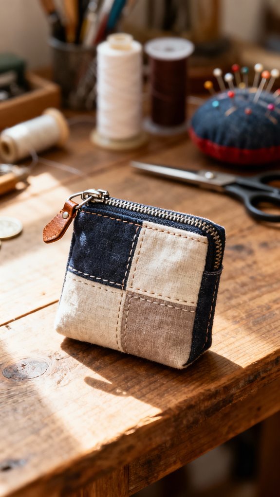 beginner friendly zipper pouch