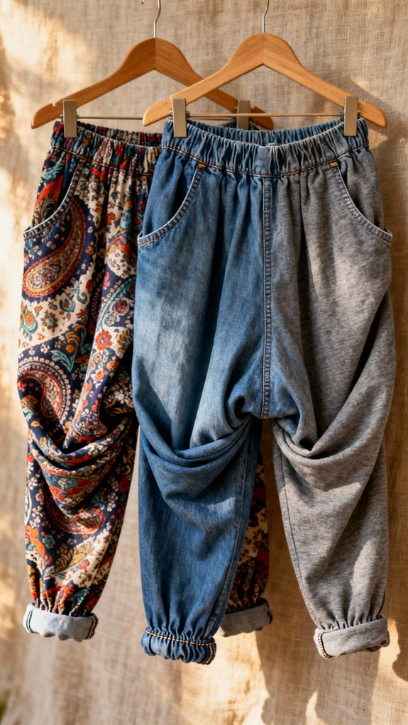 beginner harem pants pattern