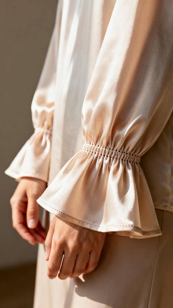 bell sleeve blouse tutorial