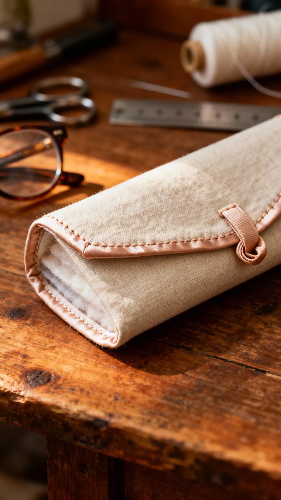 bias tape glasses case