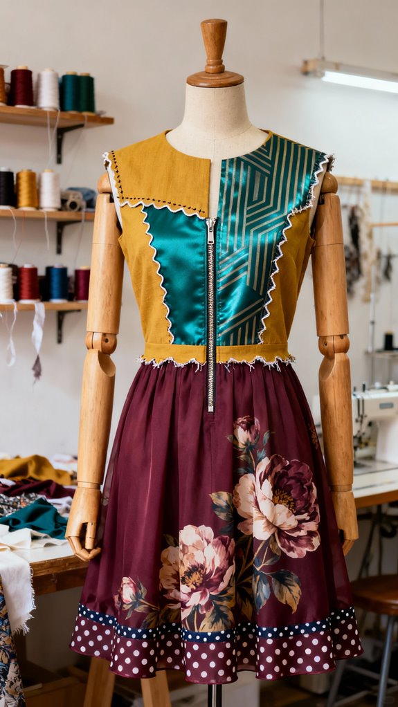 bold fabric combinations artistry