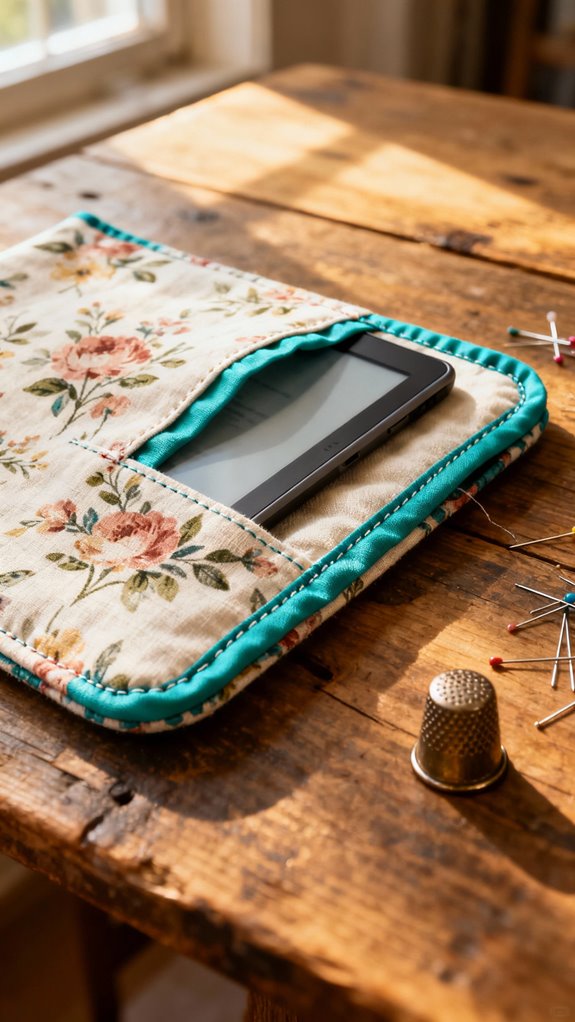 bound pocket kindle sleeve