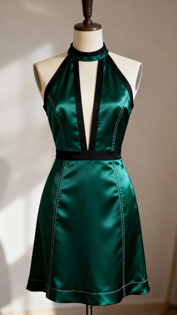 boutique halter dress techniques